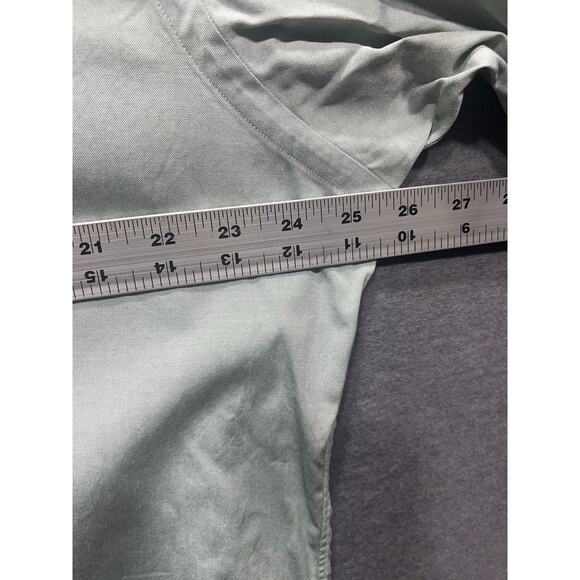 Ralph Lauren Mens Green Button Shirt Color Pony Preppy Yarmouth Size 16.5 - Picture 8 of 11